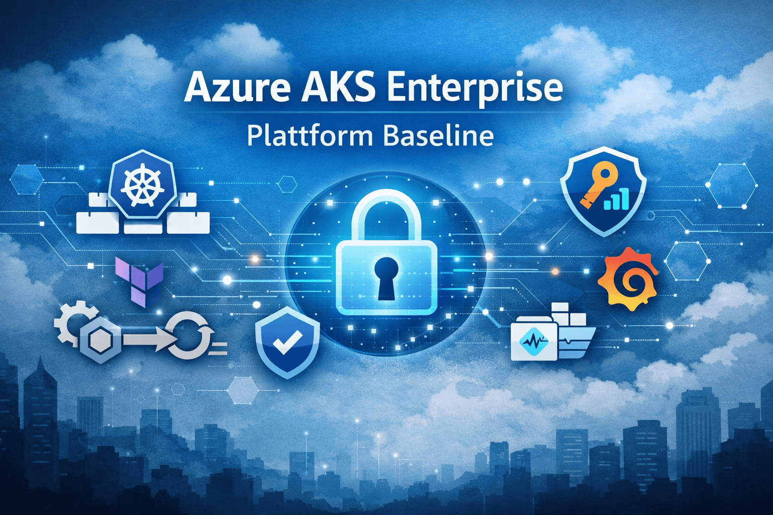 Azure AKS Enterprise Plattformarchitektur